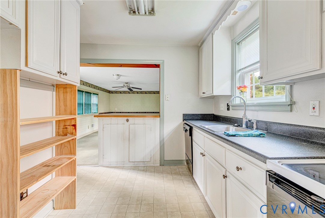 8728 Holly Hill Road Henrico, VA 23229 - Photo 12 of 36 Kitchen featuring plenty of natural light, a ceili