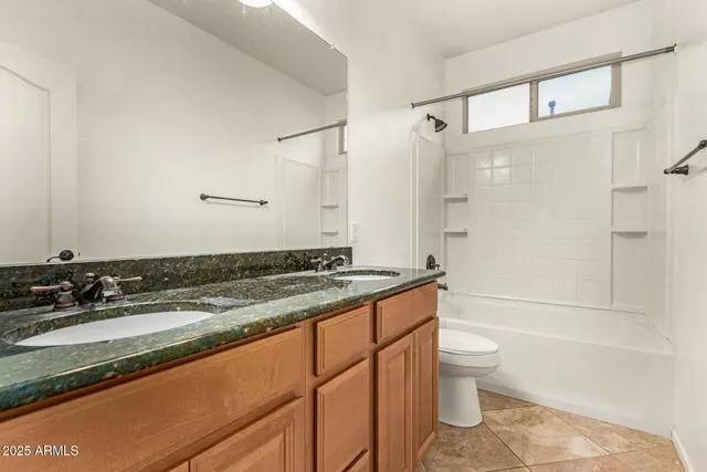 an empty room with an entryway