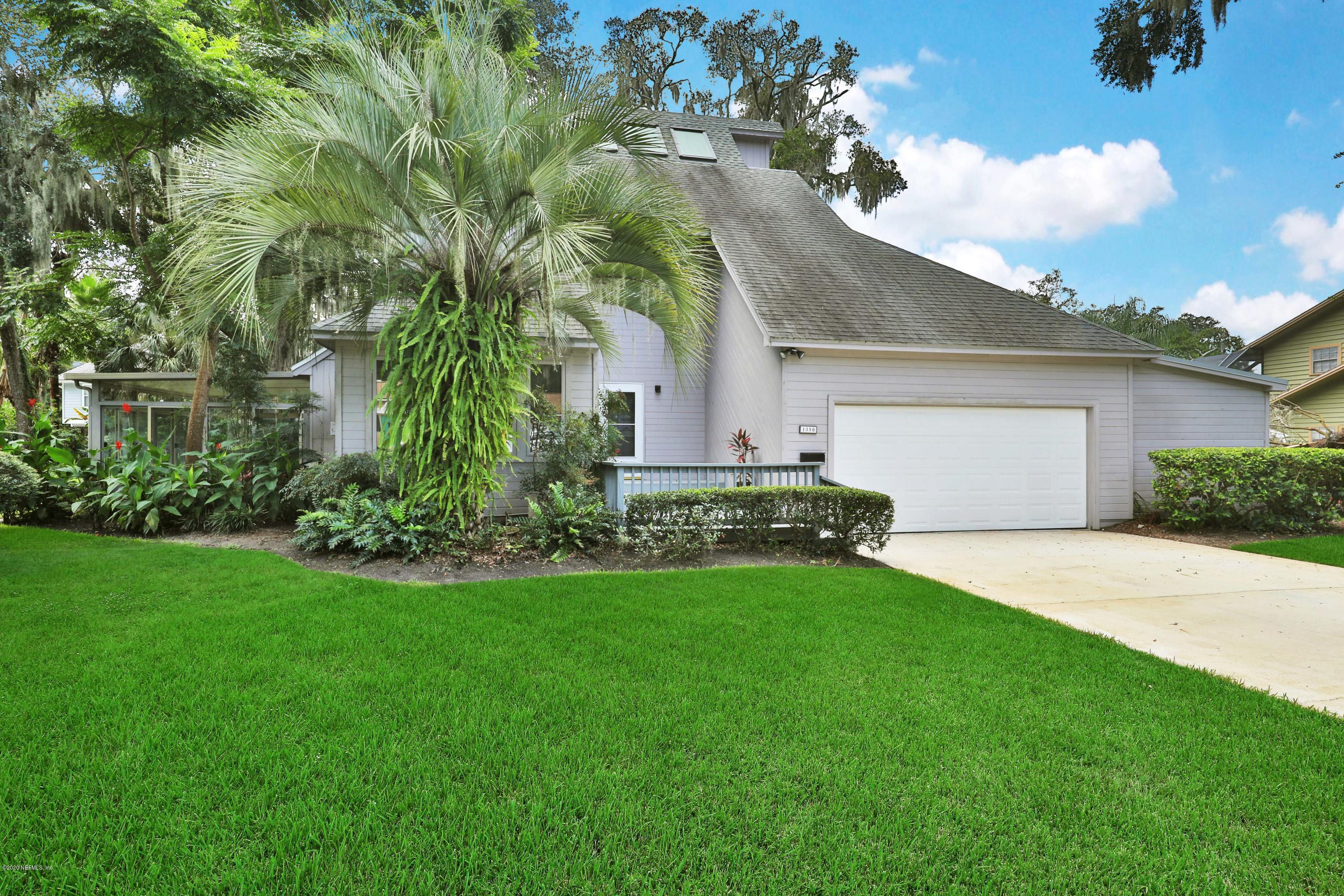 1350 Pinewood Road Jacksonville Beach, FL 32250 - Photo 11 of 45 a house view with a garden space