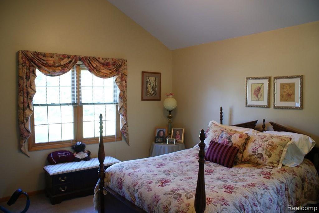 4465 Mitchell Road Metamora, MI 48455 - Photo 52 of 85 Master bedroom with vaulted ceiling