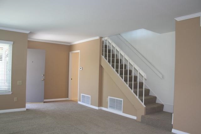 2118 Ridgeview Place Escondido, CA 92026 - Photo 6 of 25 Just off of the living room is the master bedroom on the main level and then the stairs to the additional 3 bedrooms and full bath.