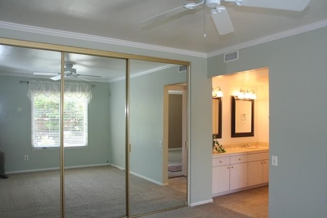 2118 Ridgeview Place Escondido, CA 92026 - Photo 7 of 25 Entry level master bedroom. Behind the mirrored closet doors are built-ins with drawers and shelving too.