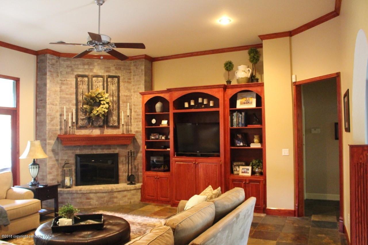 7414 Bayswater Road Amarillo, TX 79119 - Photo 2 of 19 fireplace in living area