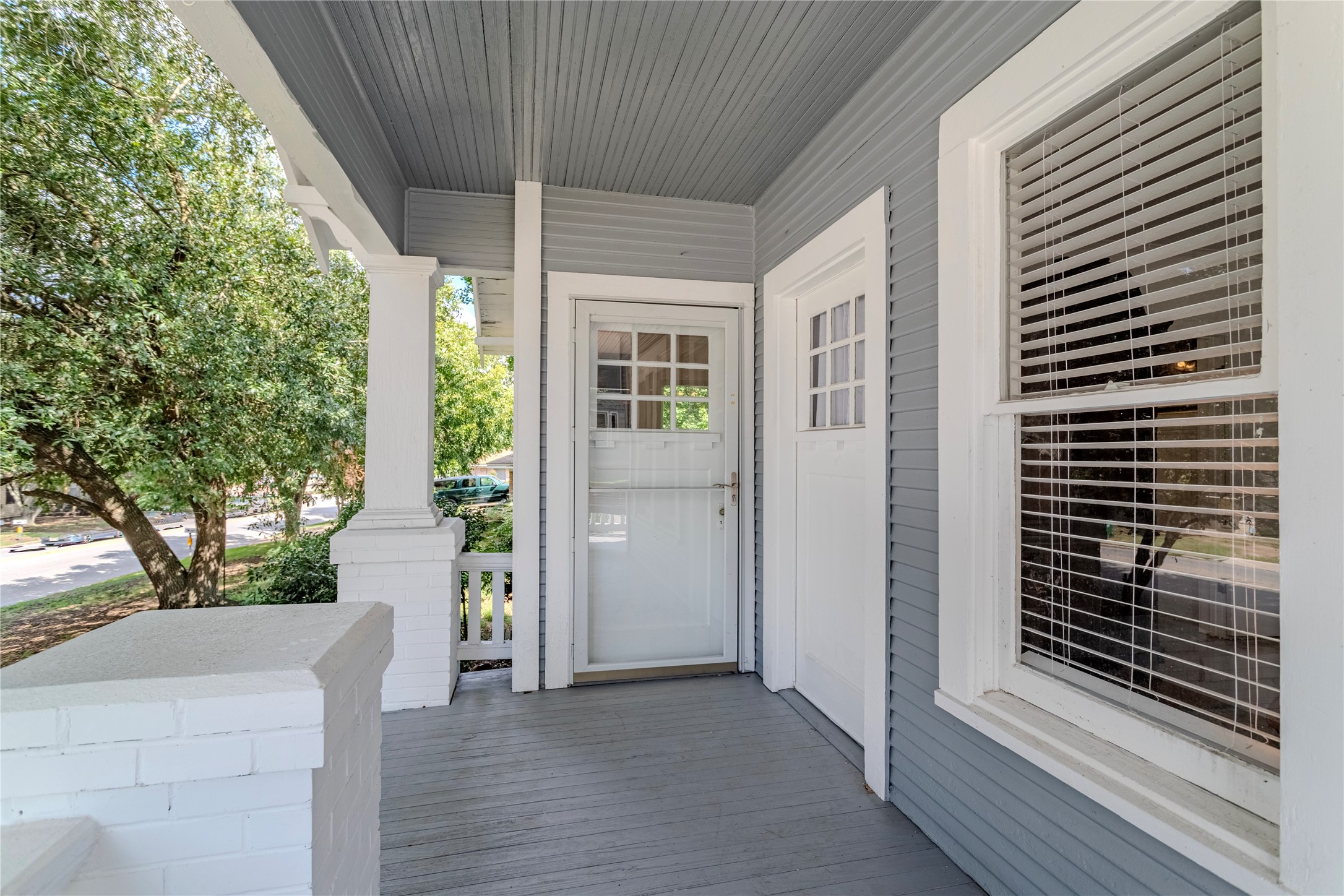 1707 South Day Street Brenham, TX 77833 - Photo 4 of 23 a view of livingroom with a door and wooden floor