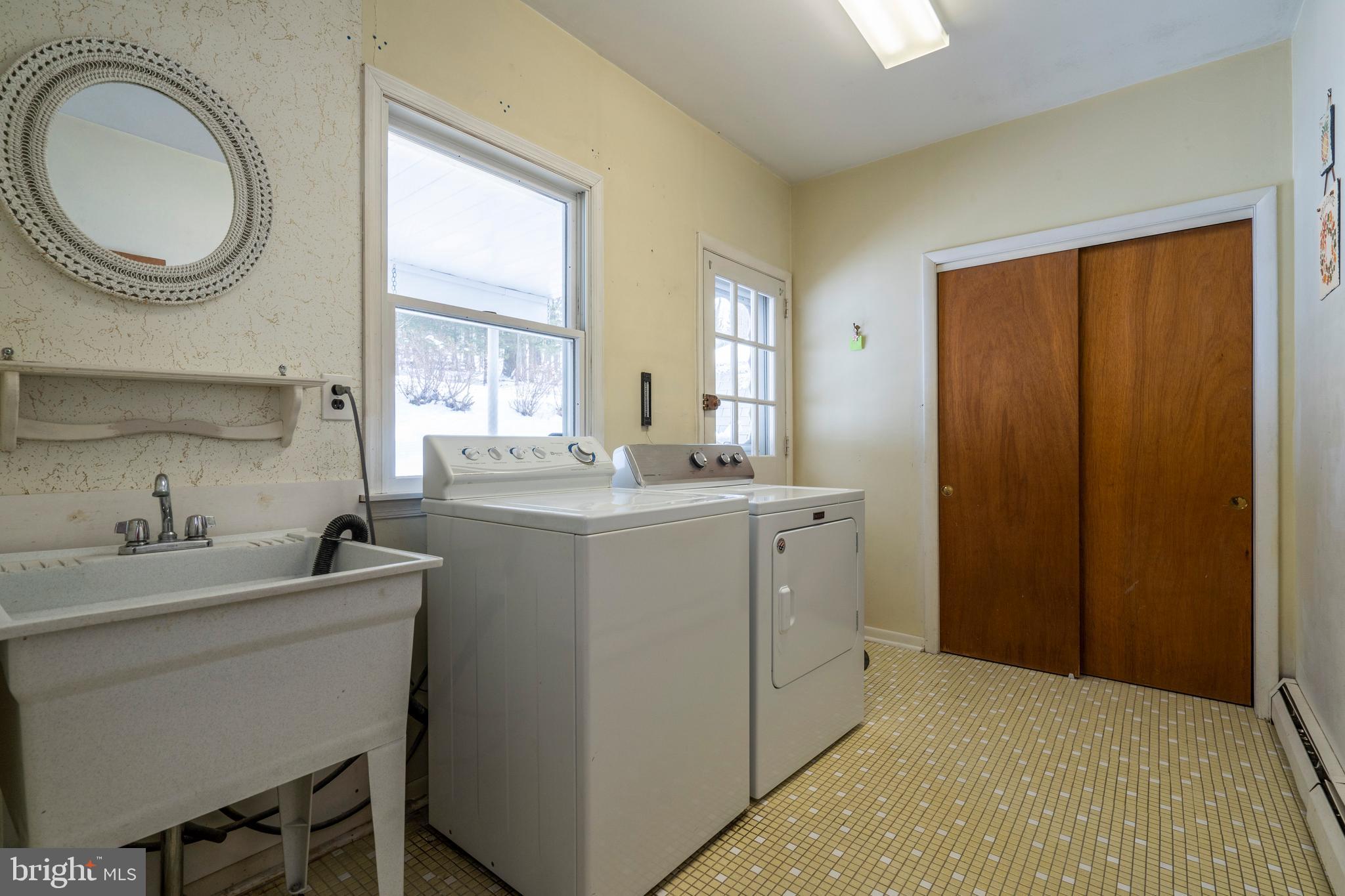 324 Bodine Road Berwyn, PA 19312 - Photo 28 of 36 Utility Room w/ exit to backyard and driveway