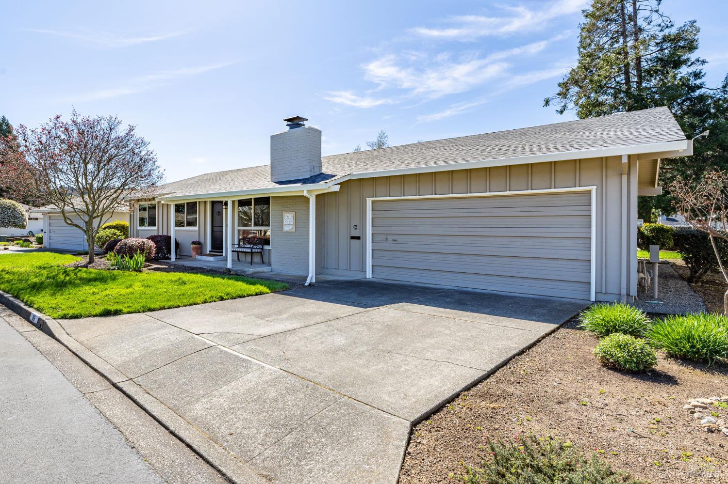 96 Aspen Meadows Circle Santa Rosa, CA 95409 - Photo 3 of 46 a front view of a house with garden