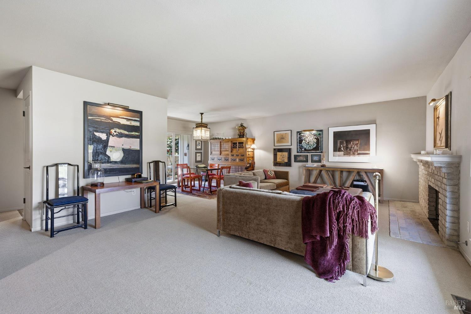 96 Aspen Meadows Circle Santa Rosa, CA 95409 - Photo 9 of 46 a living room with furniture and a flat screen tv