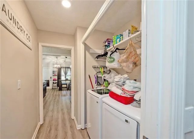 a room that has a lot of stuff on it