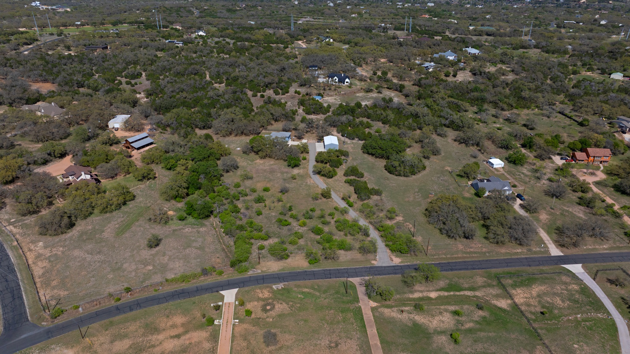 23928 Oscar Road Spicewood, TX 78669 - Photo 35 of 40 a view of a forest from a window