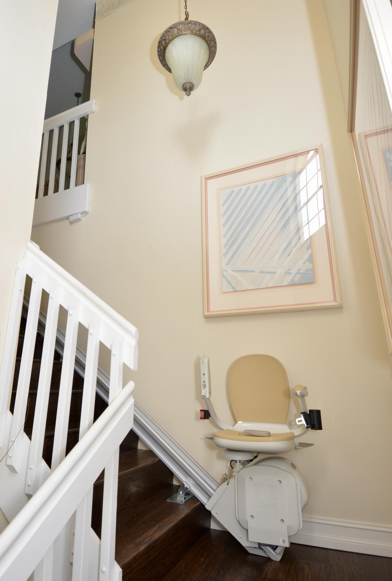 8336 Waterline Drive, Unit 201 Boynton Beach, FL 33472 - Photo 4 of 23 a bathroom with a granite countertop sink and a mirror