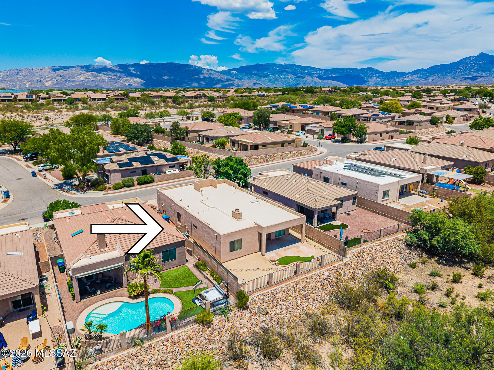 13588 East High Plains Ranch Street Vail, AZ 85641 - Photo 46 of 51 No rear neighbors!