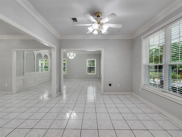 a view of an empty room with window