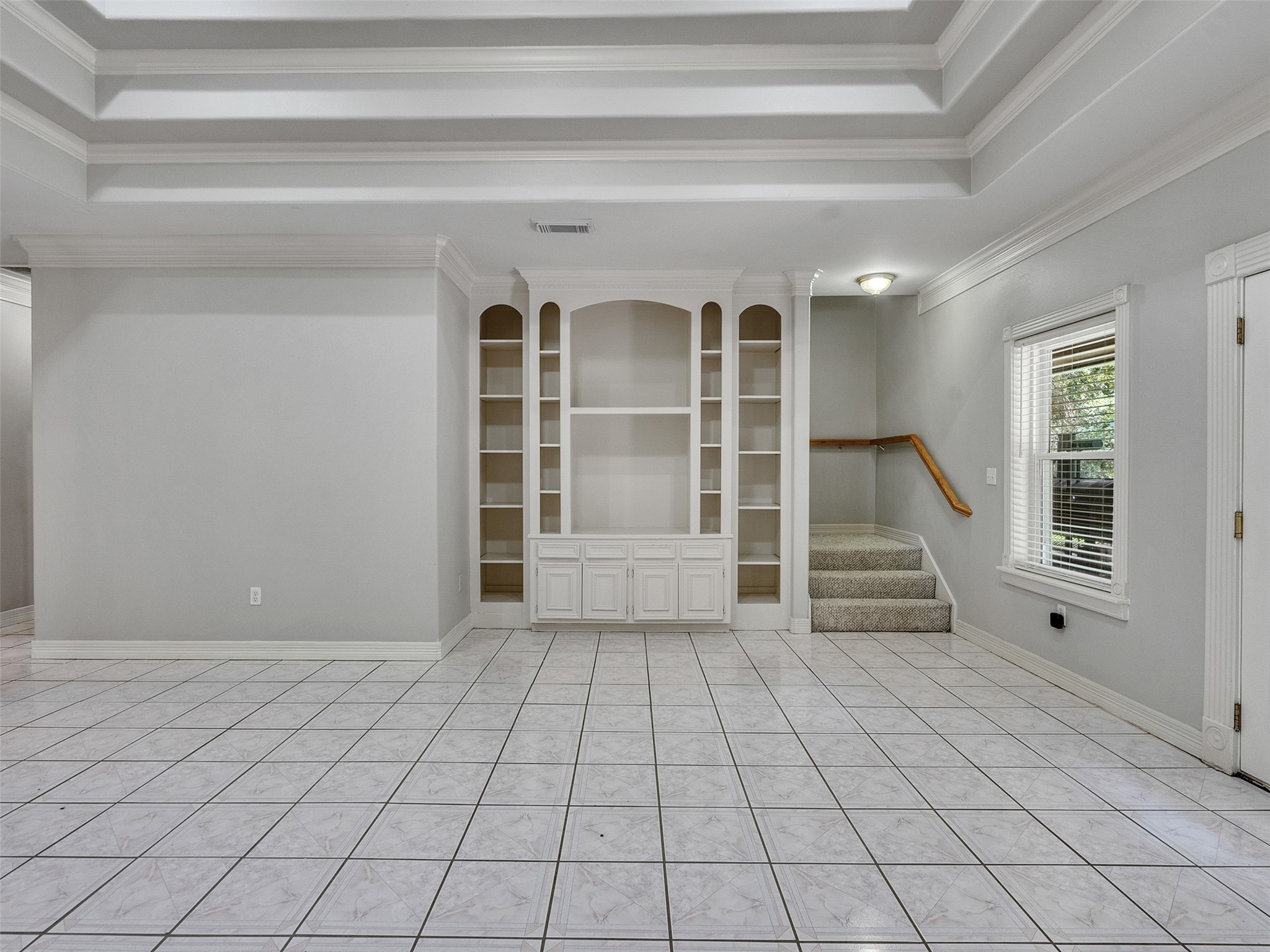 22872 Mersey Court Porter, TX 77365 - Photo 9 of 48 a view of an empty room with stairs