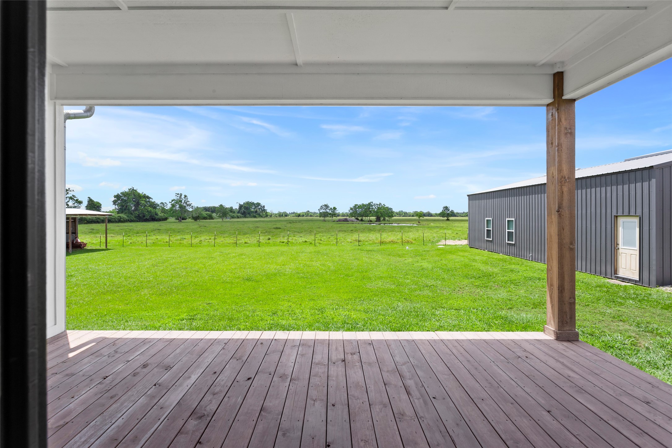 4473 County Road 172 Alvin, TX 77511 - Photo 28 of 36 Sit on your back porch and enjoy the peaceful views