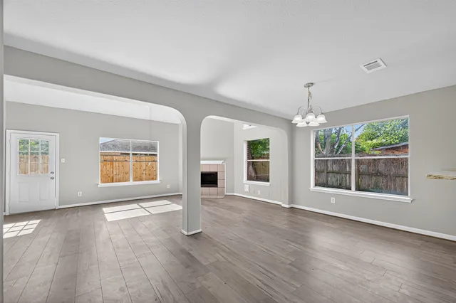 a view of an entryway with staircase