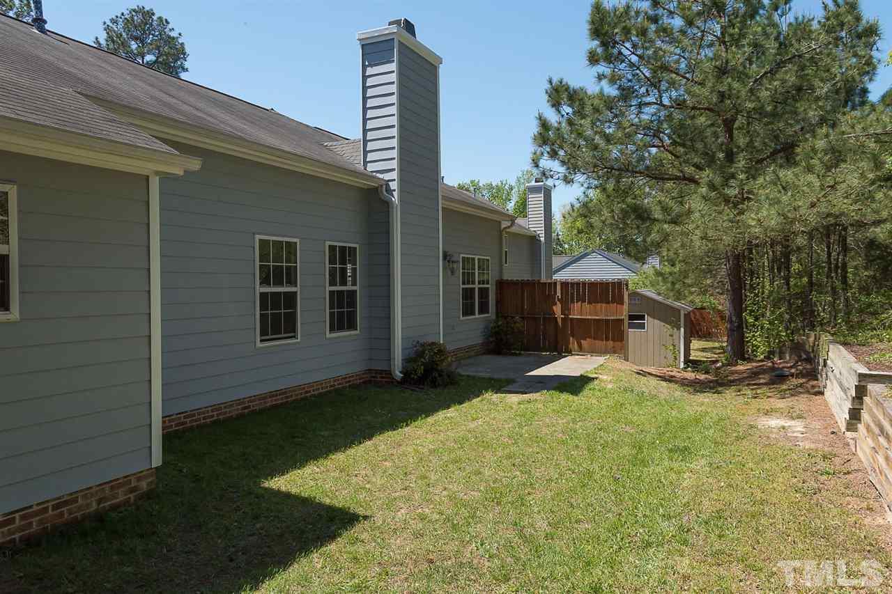 3809 Toyon Drive Raleigh, NC 27616 - Photo 20 of 20 a view of a house with a yard
