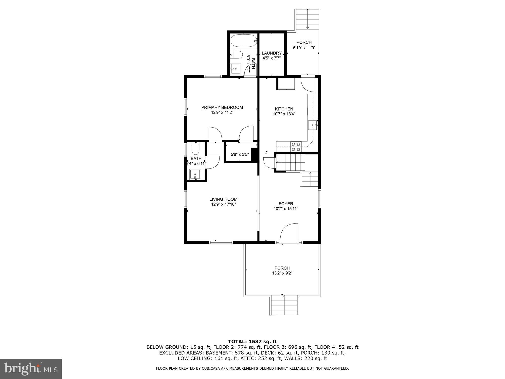 505 McCabe Avenue Baltimore, MD 21212 - Photo 44 of 46 a picture of a floor plan