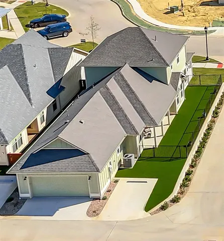 a view of a house with a park