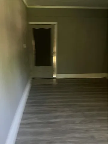 a view of wooden door