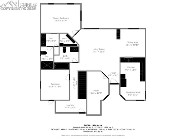 a picture of a floor plan