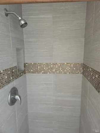 a view of a balcony and window