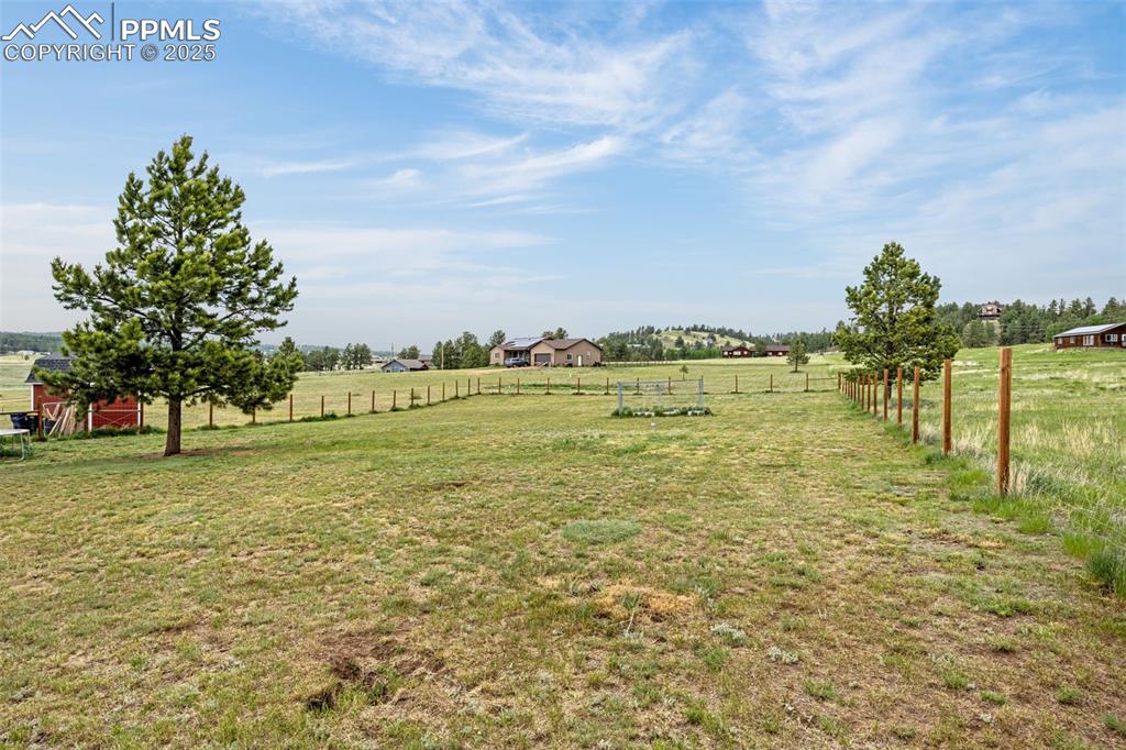406 High Pasture Road Florissant, CO 80816 - Photo 19 of 28 a view of a lake with a big yard