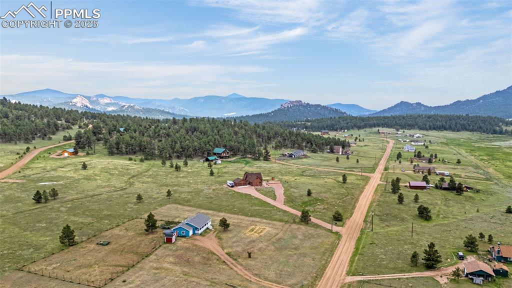 406 High Pasture Road Florissant, CO 80816 - Photo 27 of 28 a view of a lake with a mountain