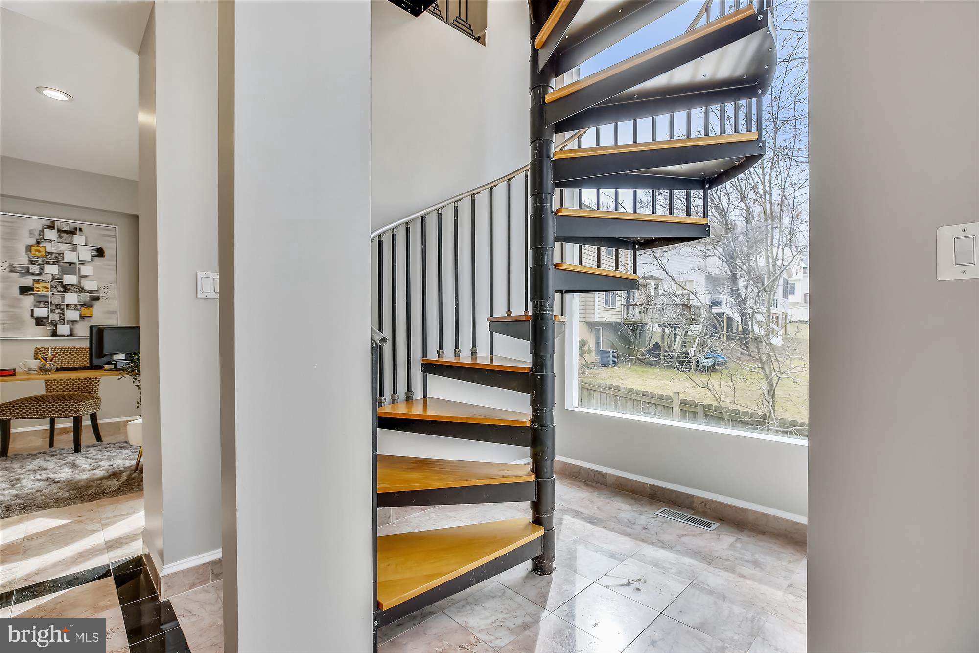505 Ridgewell Way Silver Spring, MD 20902 - Photo 26 of 51 Spiral Staircase