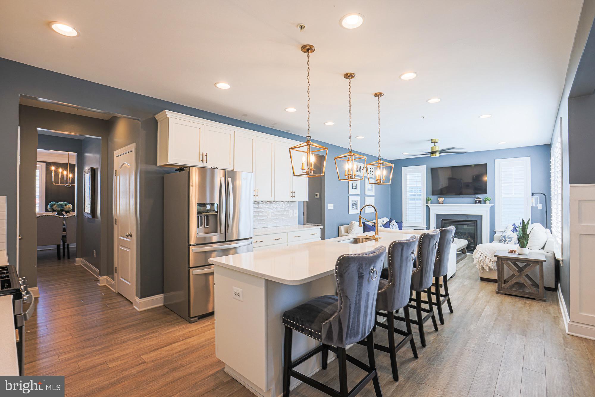 809 Jefferson Pike Brunswick, MD 21716 - Photo 12 of 64 a large kitchen with a table and chairs