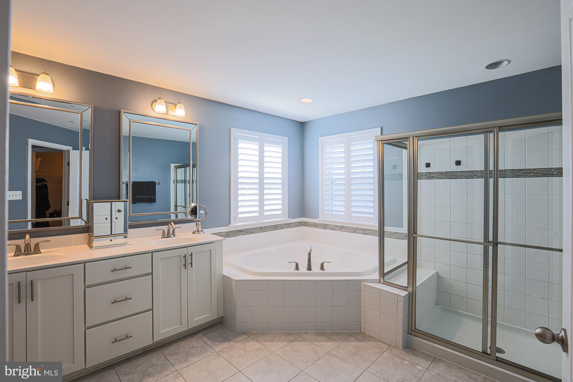 809 Jefferson Pike Brunswick, MD 21716 - Photo 40 of 64 a bathroom with a bathtub shower sink vanity and mirror