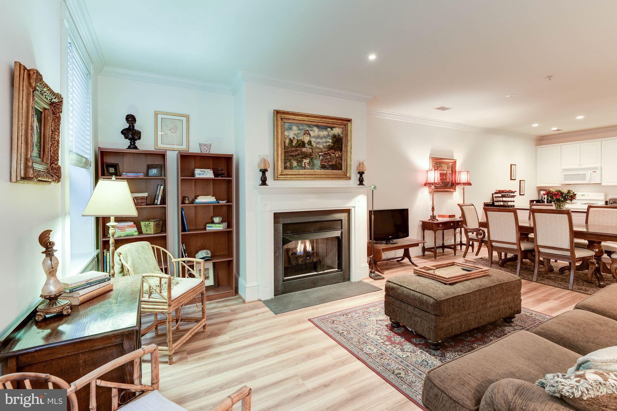 407 G Street Southeast Washington, DC 20003 - Photo 25 of 30 Lower level Living room and dining room