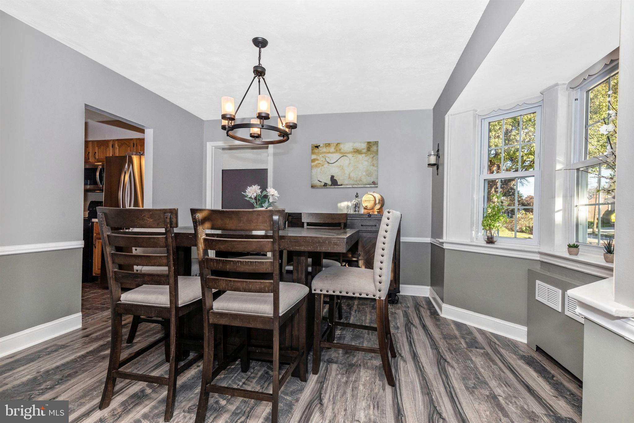 1432 Burmont Road Havertown, PA 19083 - Photo 7 of 28 a view of a dining room with furniture window and wooden floor