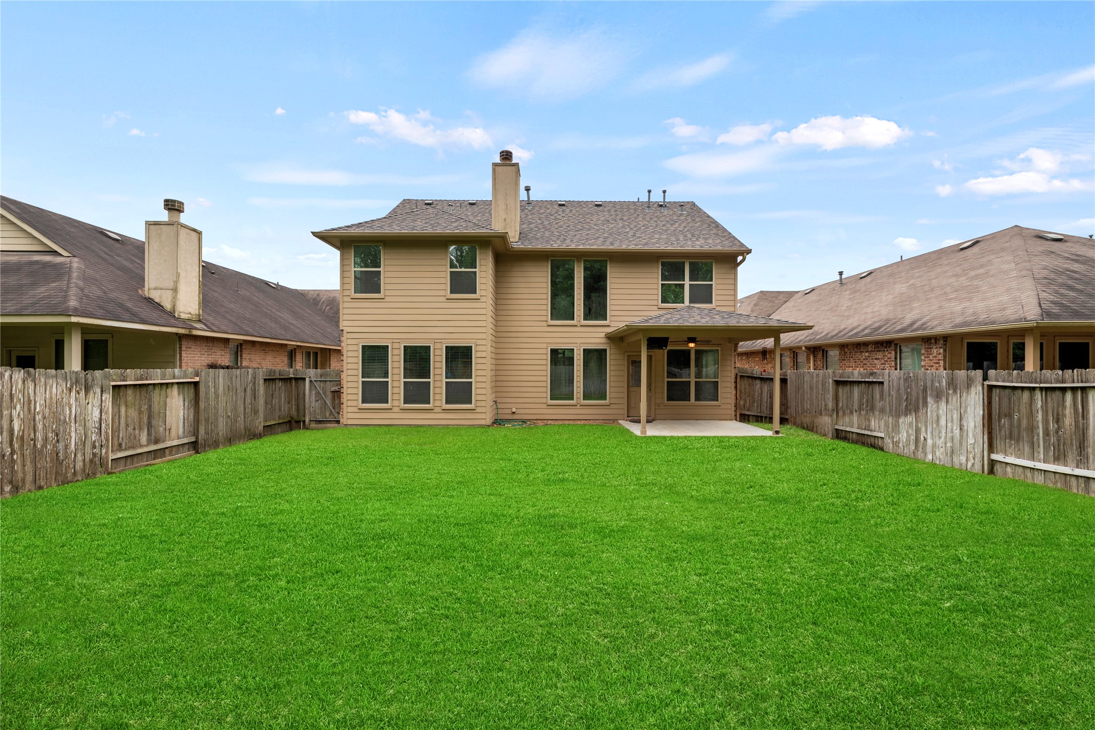 22514 Forbes Field Trail Spring, TX 77389 - Photo 31 of 37 a front of a house with a yard