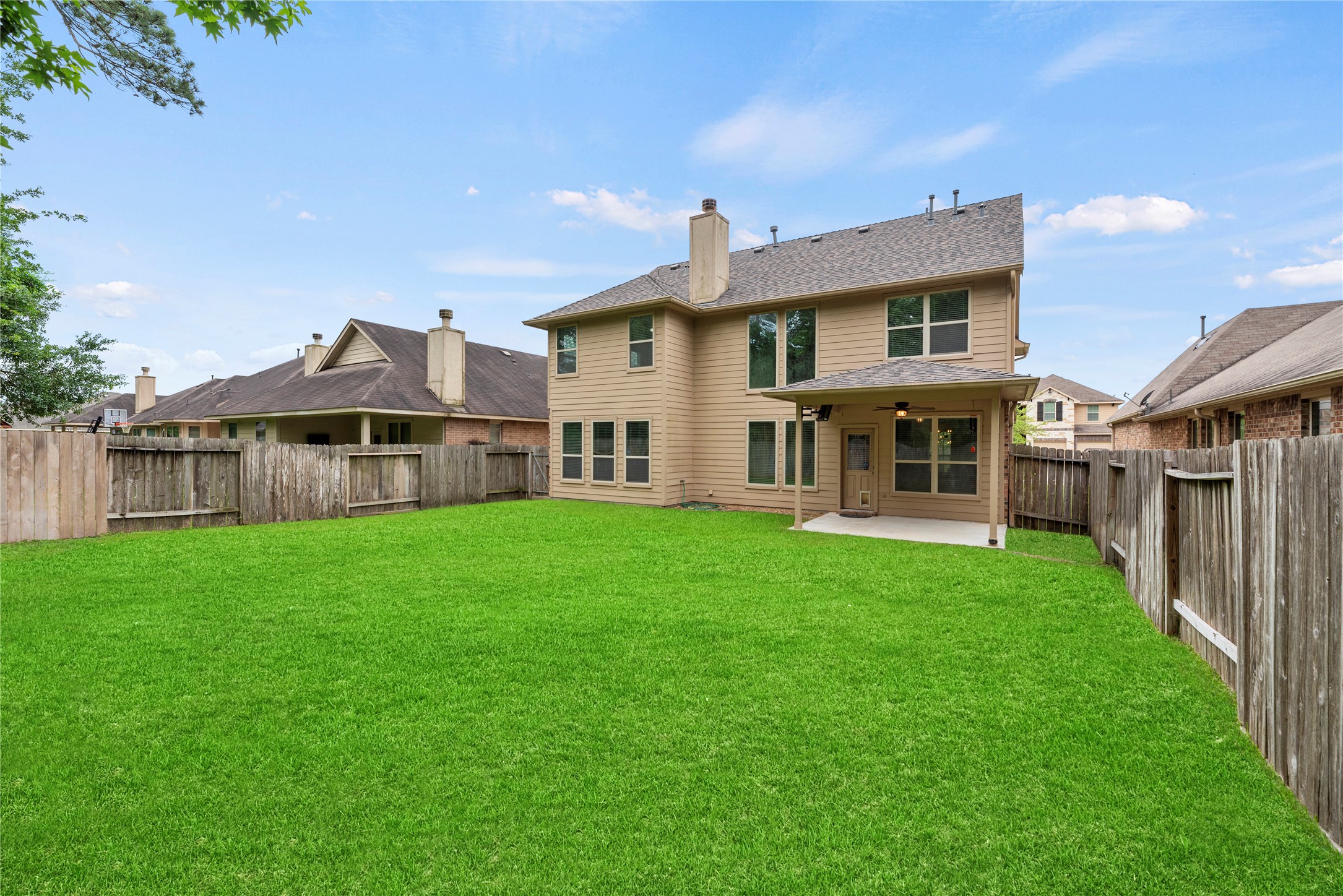 22514 Forbes Field Trail Spring, TX 77389 - Photo 32 of 37 a view of a house with a yard