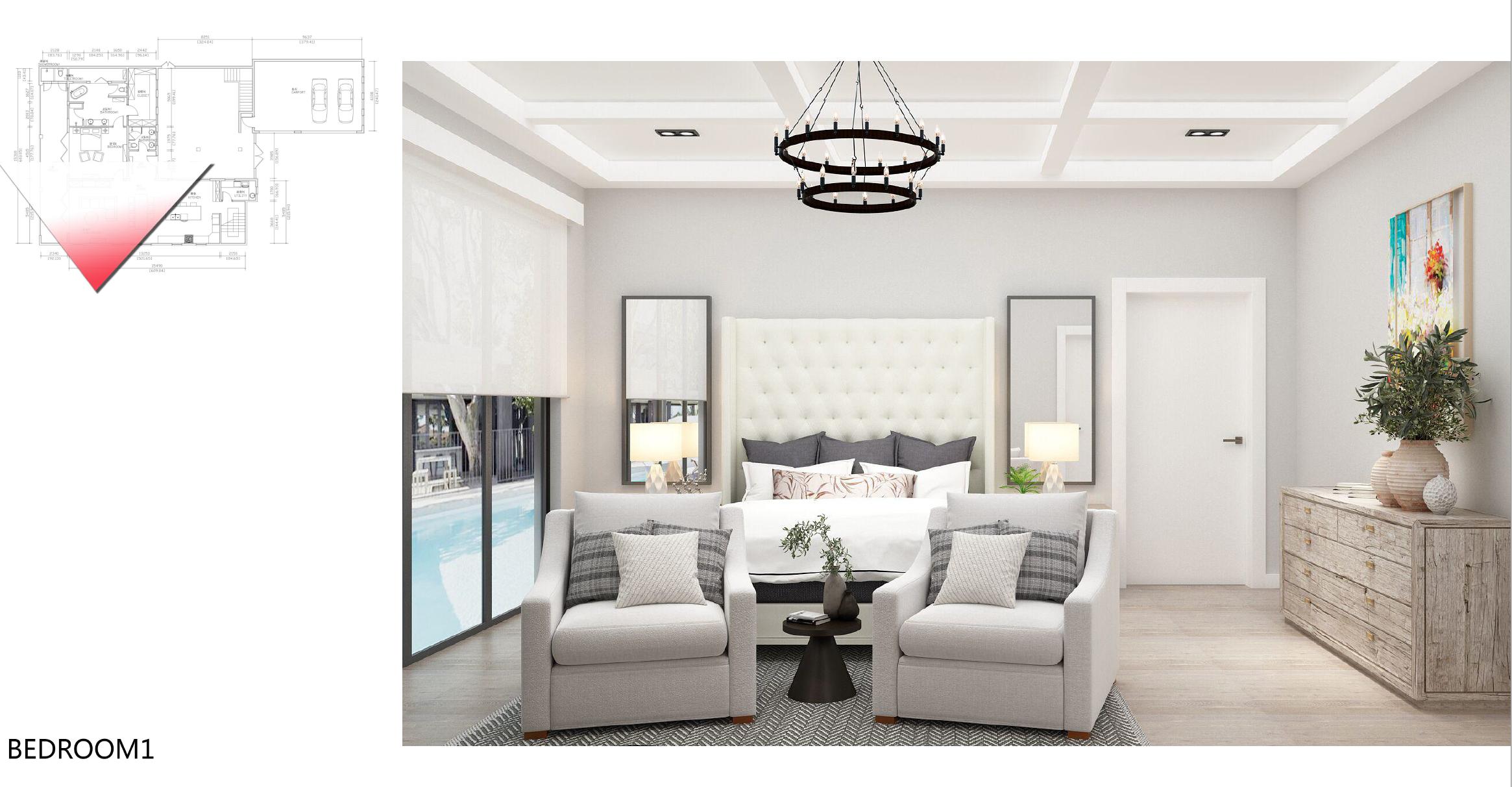 Lot 4 Driftwood Point Road Miramar Beach, FL 32550 - Photo 10 of 14 a living room with furniture and a large window