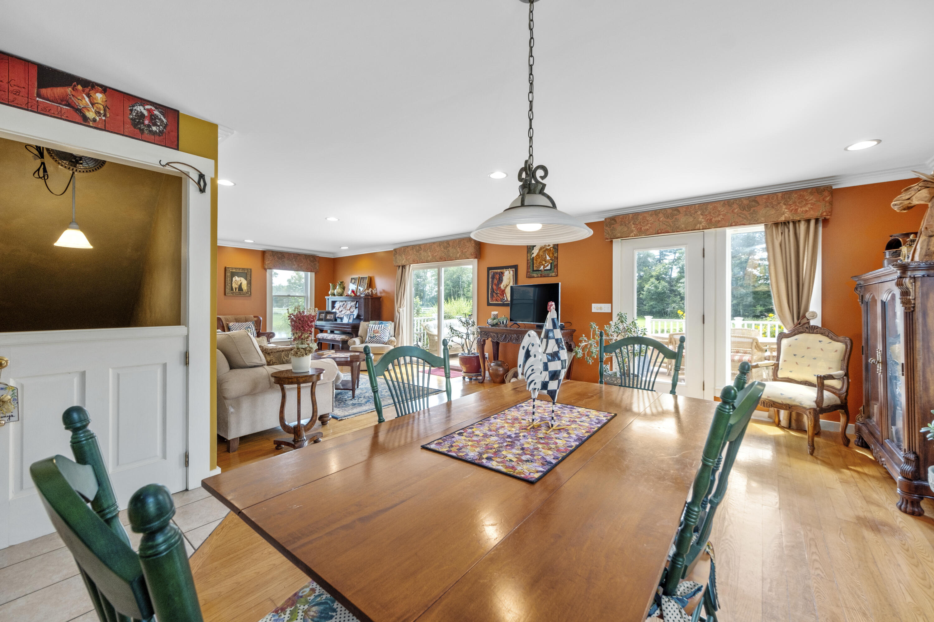 1828 Alna Road Alna, ME 04535 - Photo 16 of 101 Dining area from the kitchen