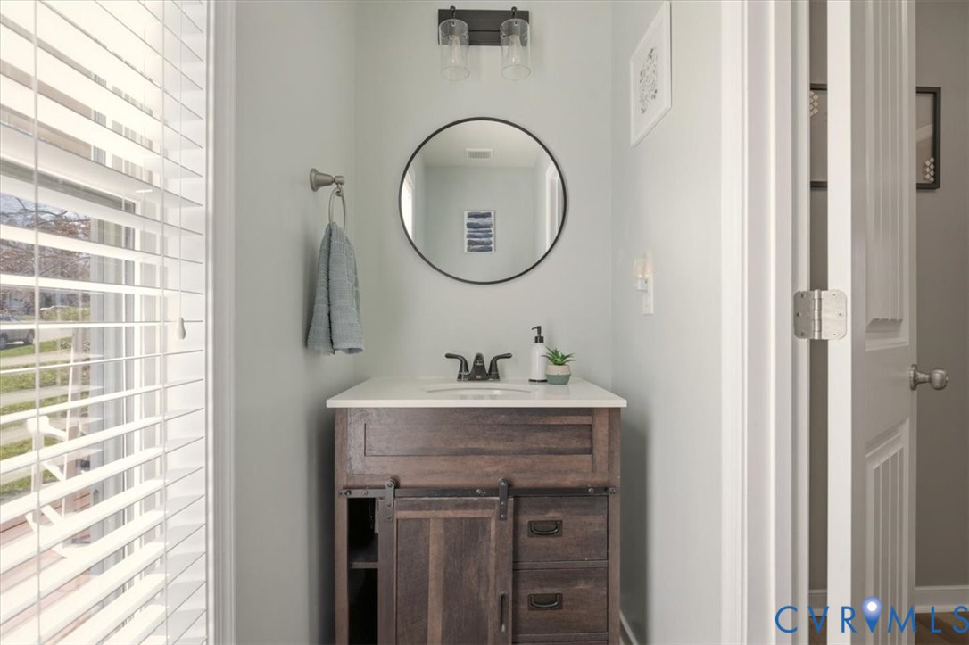 5312 Old Glory Road Chesterfield, VA 23832 - Photo 20 of 48 a bathroom with a sink and a mirror