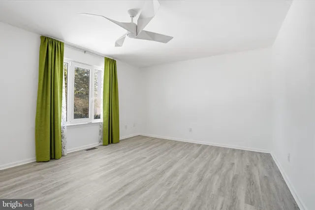 wooden floor in an empty room