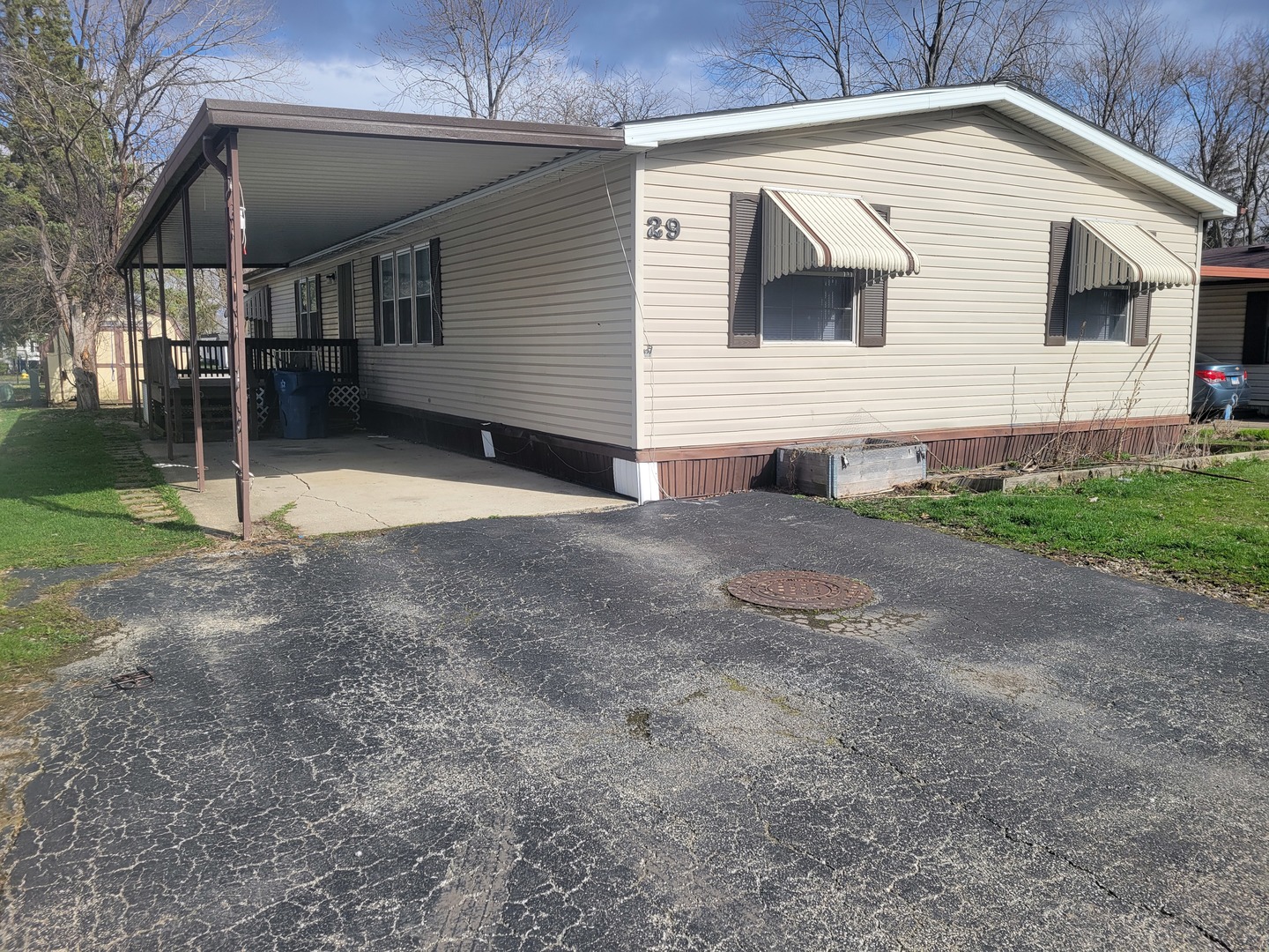 29 Cherry Lane Bourbonnais, IL 60914 - Photo 2 of 7 a view of backyard of house