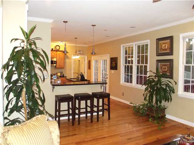 3107 Ridgestone Parkway Durham, NC 27712 - Photo 13 of 25 View of kitchen from Family room