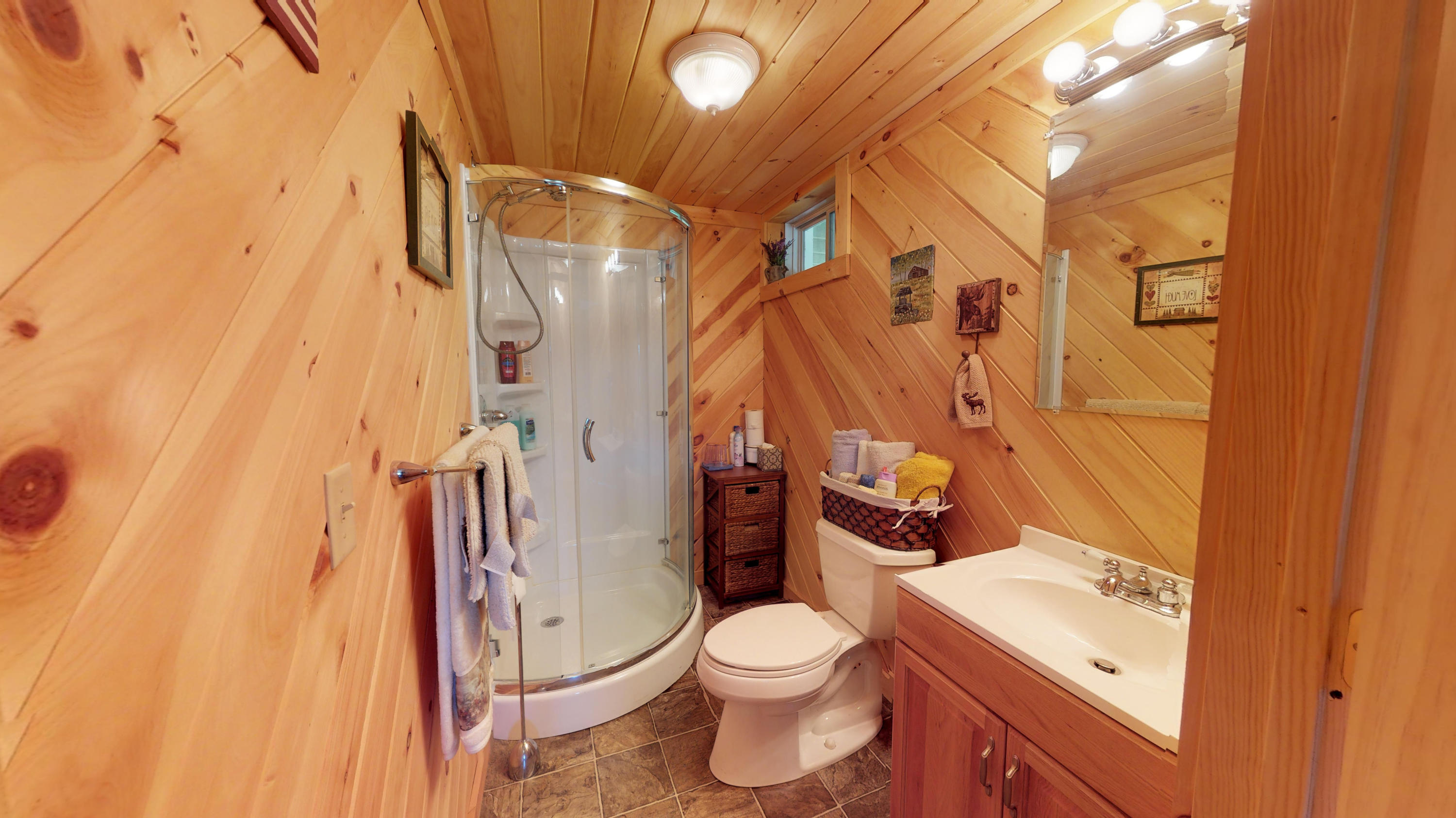 25 Blanchard Road Shirley, ME 04485 - Photo 26 of 26 Daylight basement bath