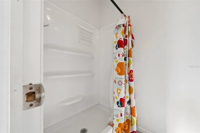 a close up of a curtain and curtain