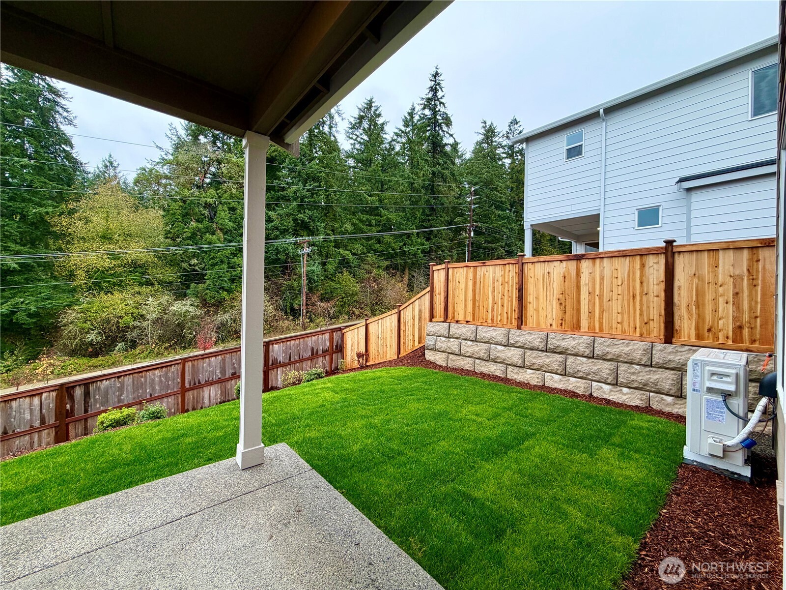 17529 Northeast Midnight Sun Loop Poulsbo, WA 98370 - Photo 5 of 36 a view of backyard with green space
