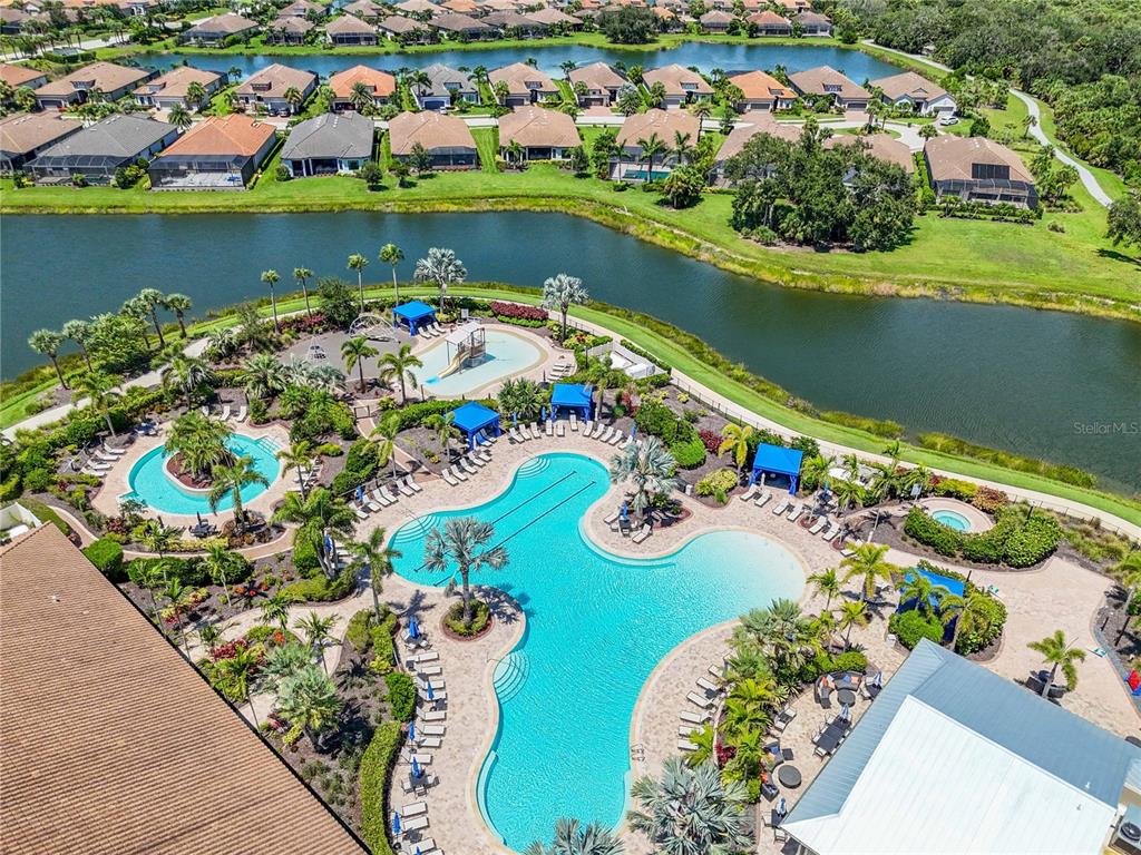 12413 Osorio Court, Unit 101 Sarasota, FL 34238 - Photo 45 of 46 an aerial view of a house with ocean view