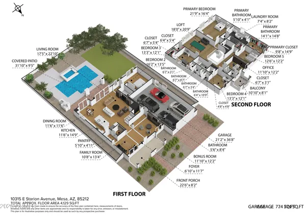 $1,265,000 | 10315 East Starion Avenue, Mesa, AZ 85212