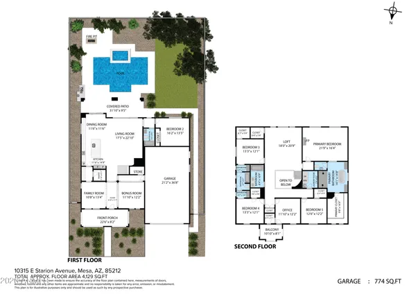 $1,265,000 | 10315 East Starion Avenue, Mesa, AZ 85212