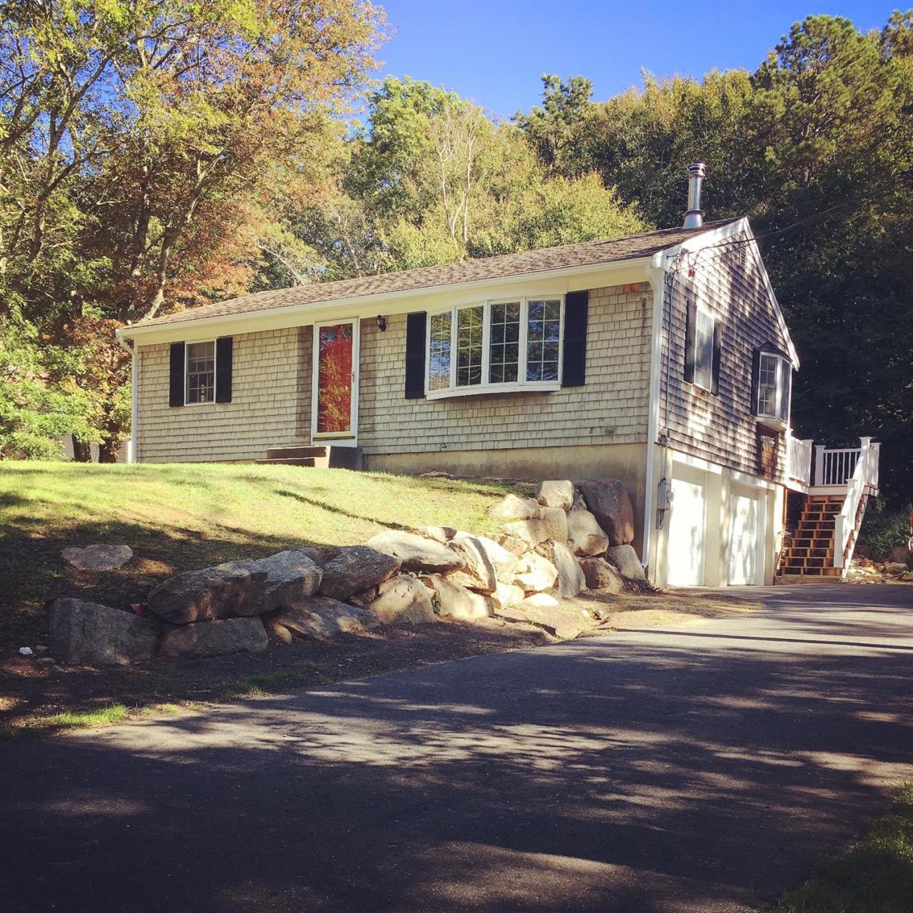 29 Snake Pond Road Forestdale, MA 02644 - Photo 1 of 18 a view of a house with swimming pool next to a yard