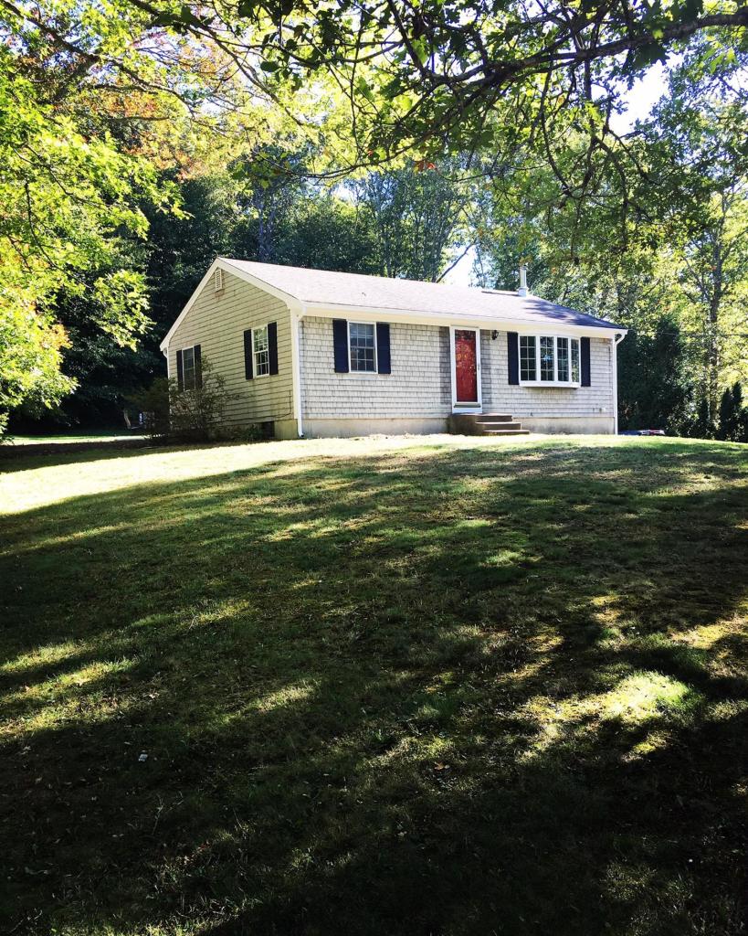 29 Snake Pond Road Forestdale, MA 02644 - Photo 16 of 18 a front view of a house with a garden
