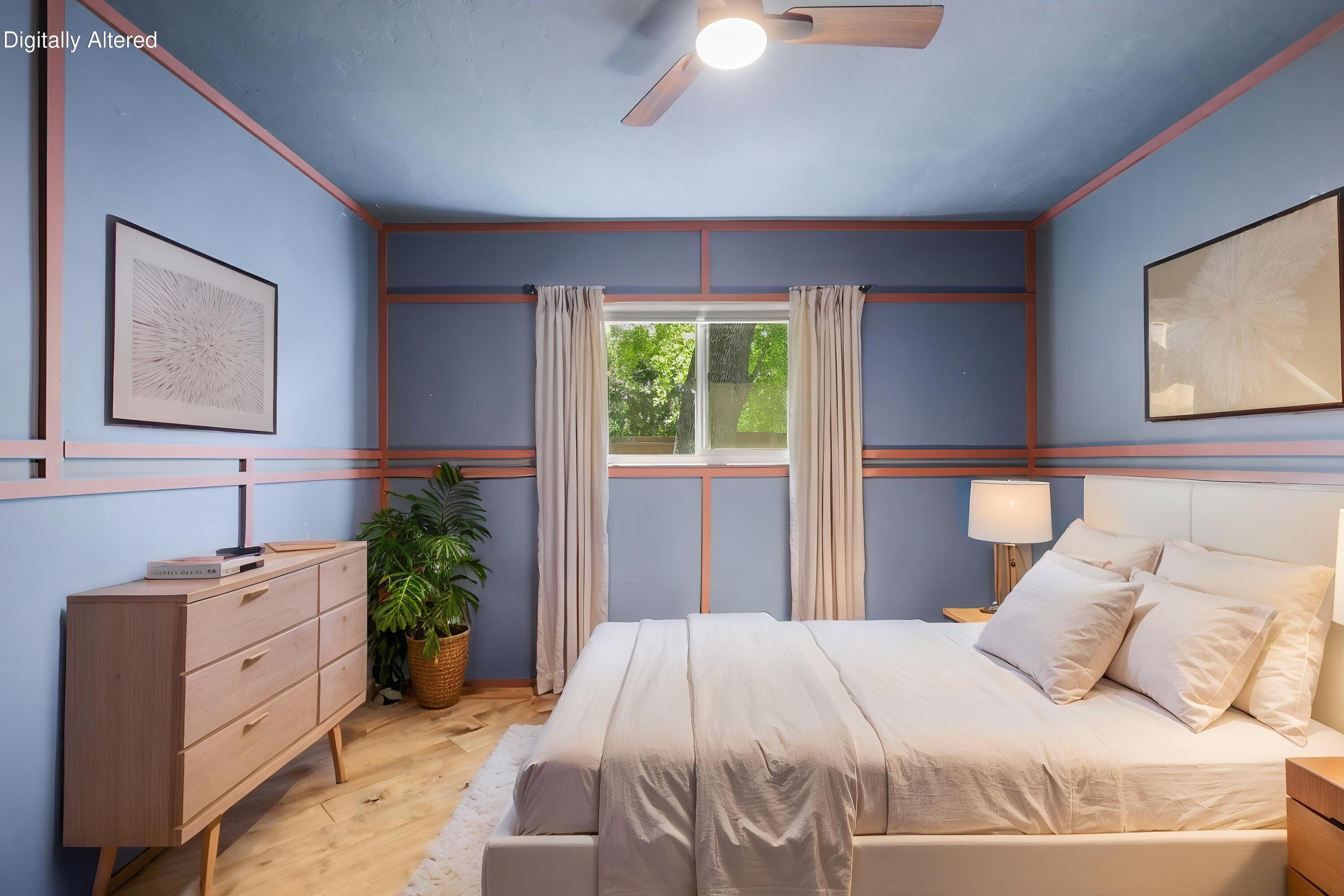 5730 East Bonnyview Road Redding, CA 96001 - Photo 14 of 44 Virtually Staged Bedroom 1