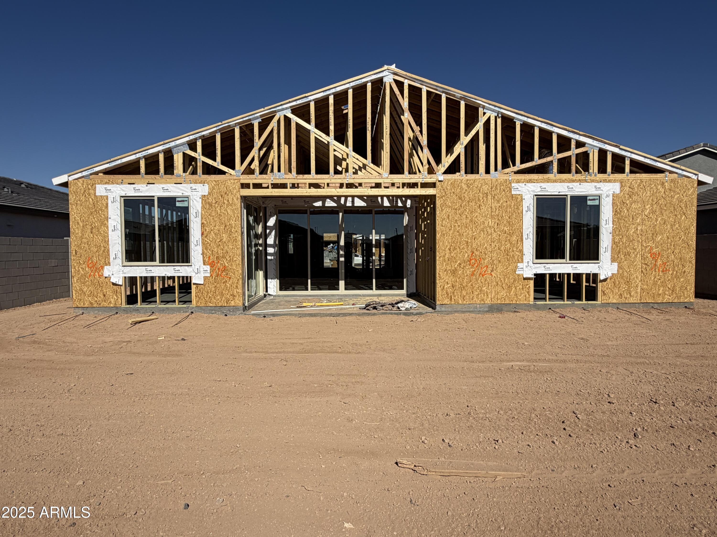 5517 West Hayduk Road Laveen, AZ 85339 - Photo 12 of 28 a front view of a house with a yard